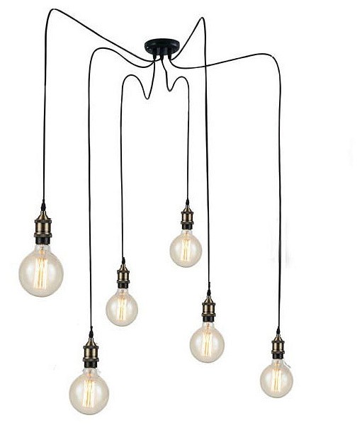 Подвесная люстра loft it spider loft1162a/6