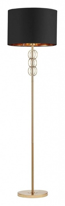 Торшер lumina deco azzaria ldf 5523 gd+bk