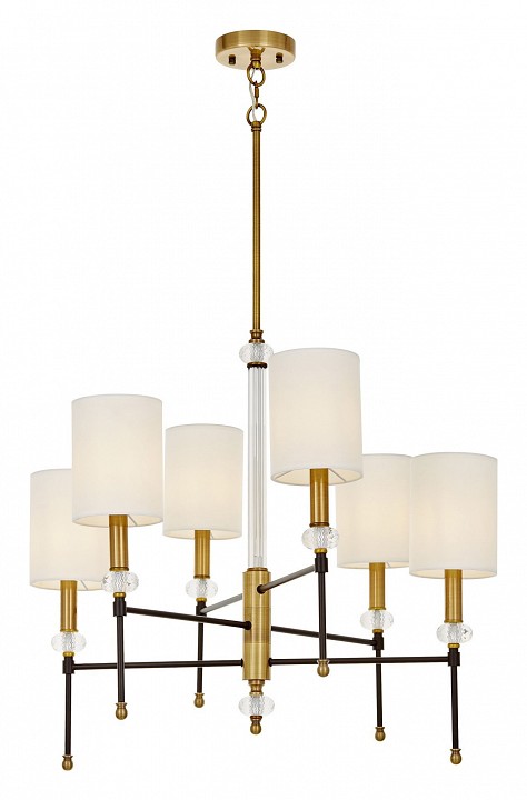 Люстра на штанге lumina deco rodezio ldp 1229-6-nf md