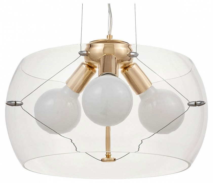 Подвесной светильник lumina deco globo ldp 6018-400 pr+f.gd