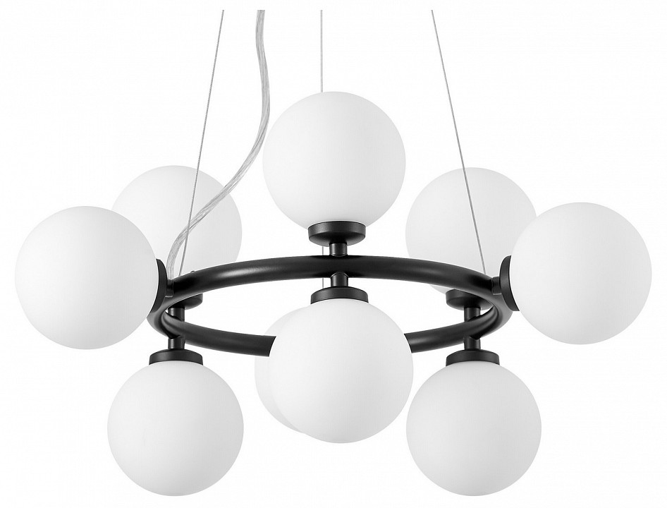 Подвесная люстра lumina deco marsiada ldp 6033-9 bk