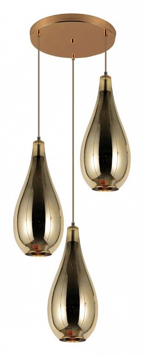 Подвесной светильник lumina deco lauris ldp 6843-3 gd
