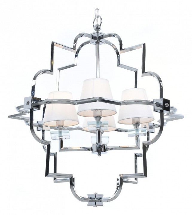 Подвесная люстра lumina deco baltimore ldp 8020-4 chr+wt