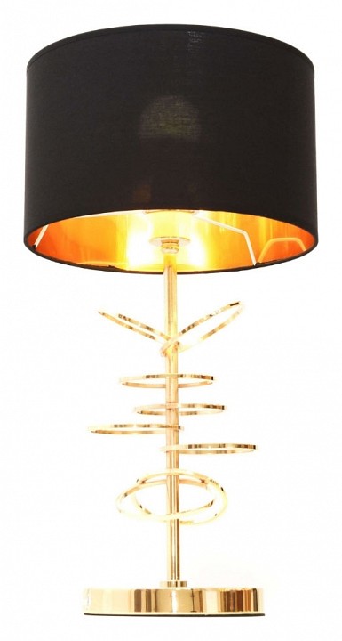 Настольная лампа декоративная lumina deco fabi ldt 5530 f.gd+bk