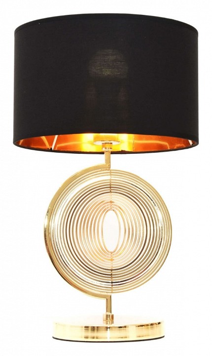 Настольная лампа декоративная lumina deco fabi ldt 5532 f.gd+bk
