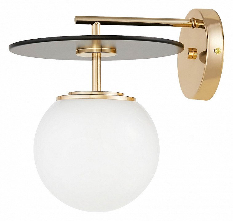 Бра lumina deco dalton ldw 7014-1 gd+bk