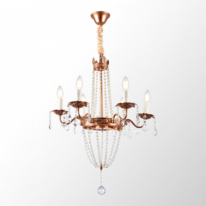 Подвесная люстра lussole rains lsp-6002