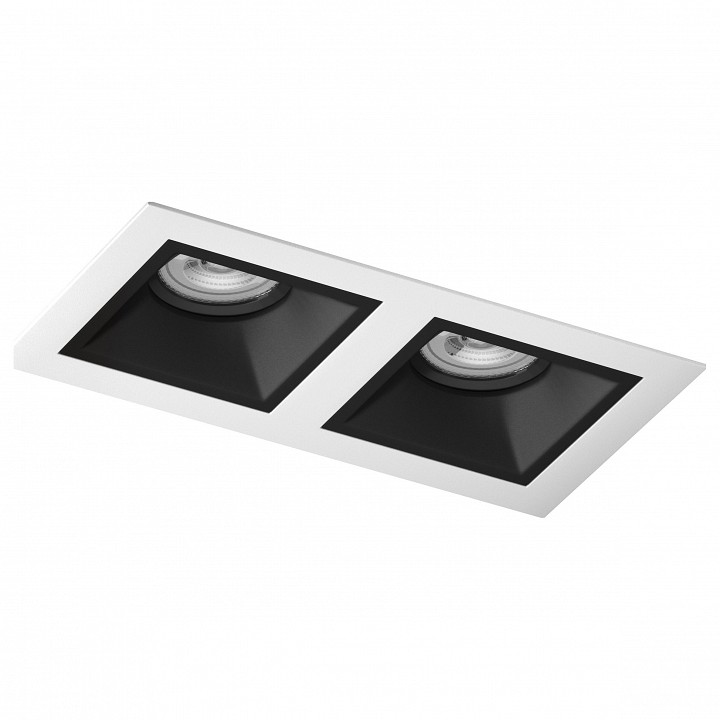 Встраиваемый светильник lightstar domino d5260707bmod