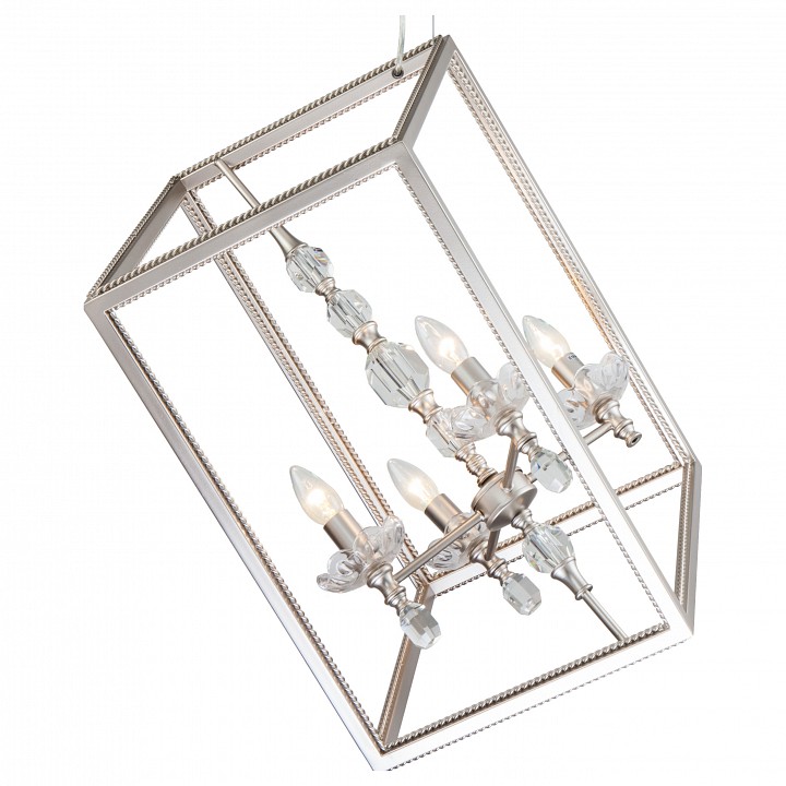 Подвесная люстра lucia tucci inessa inessa 3850.4 silver