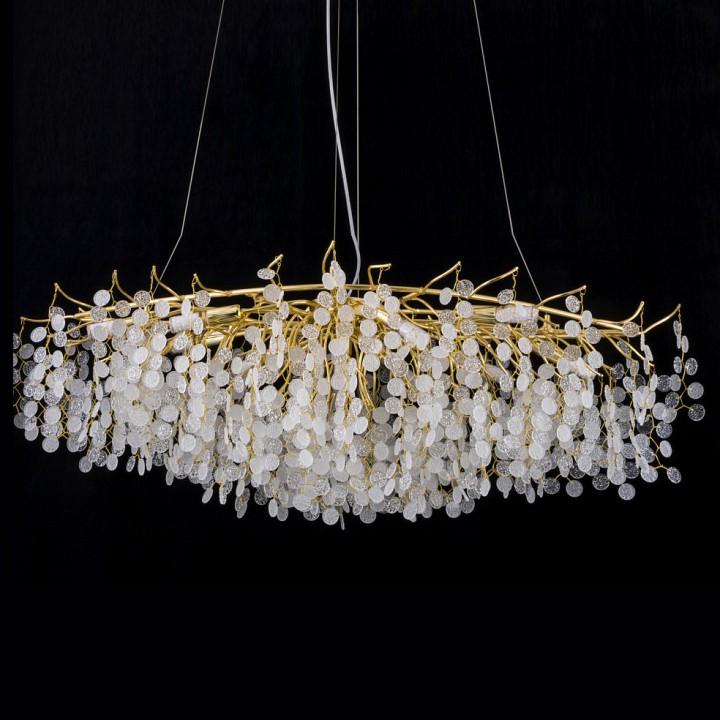 Подвесная люстра ilamp savage 7004-l1200 gd