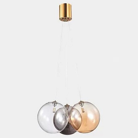 Подвесной светильник ilamp drop 8110p/3 br-mlt
