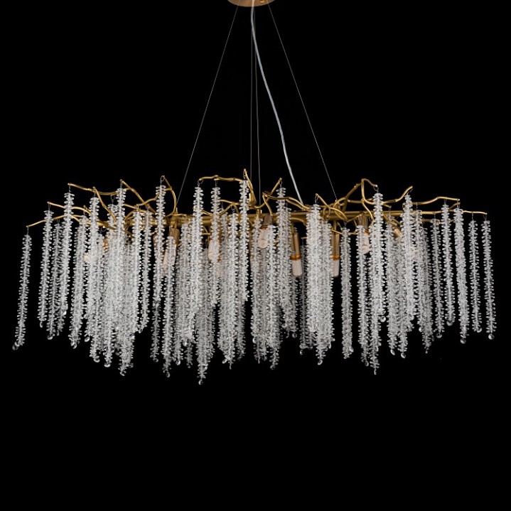 Подвесная люстра ilamp savage 8813-l1200 gd