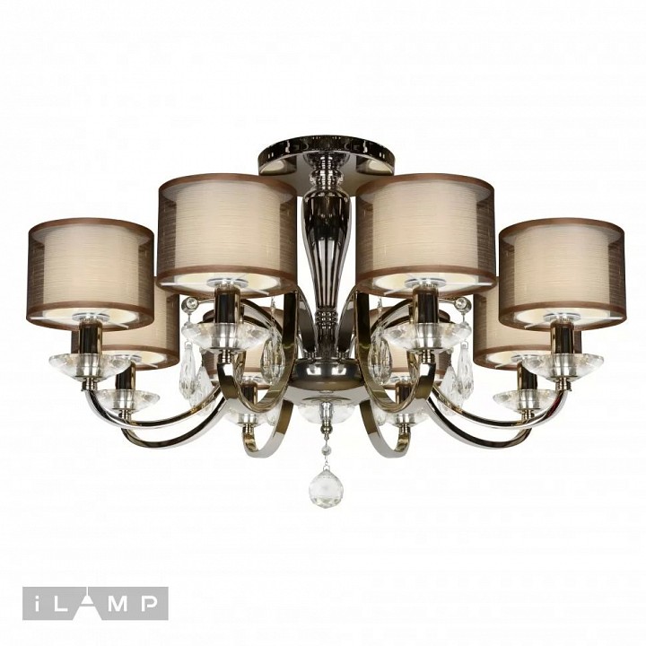 Люстра на штанге ilamp sofia 88210/8 cr