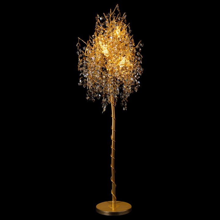 Торшер ilamp savage f8005-5 gd