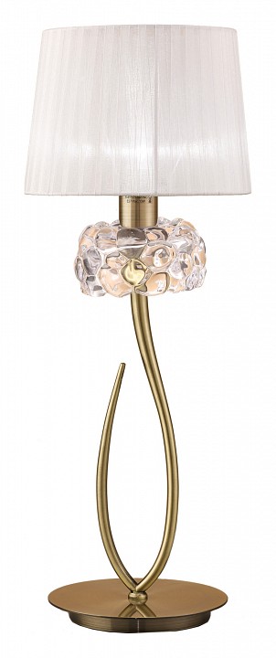 Настольная лампа декоративная mantra loewe 4736