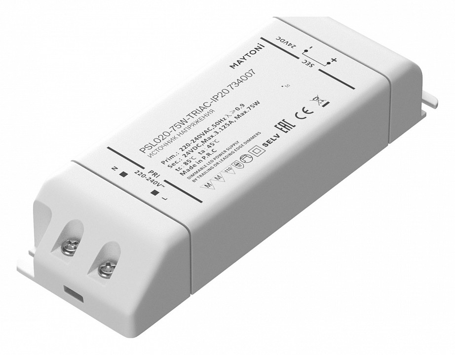 Блок питания maytoni triac 734007