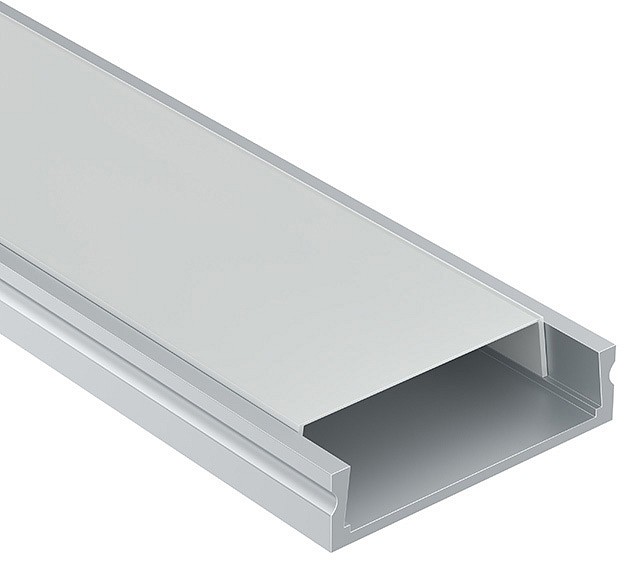 Профиль встраиваемый maytoni алюминиевый профиль alm002s-2m