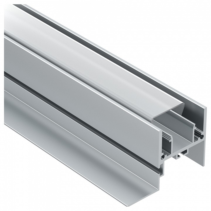 Профиль встраиваемый с нишей maytoni алюминиевый профиль alm012s-2m