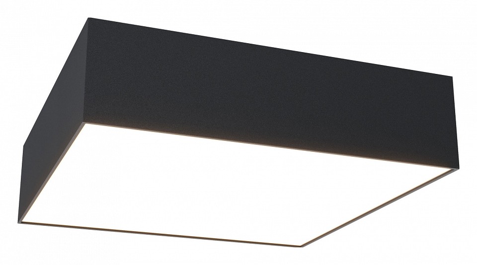 Накладной светильник maytoni zon c032cl-24w4k-sq-b