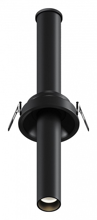 Встраиваемый светильник maytoni focus t c140rs-l300-7w3k-b