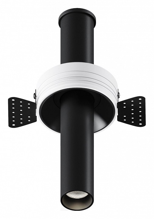 Встраиваемый светильник maytoni focus t c140trs-l200-7w4k-b