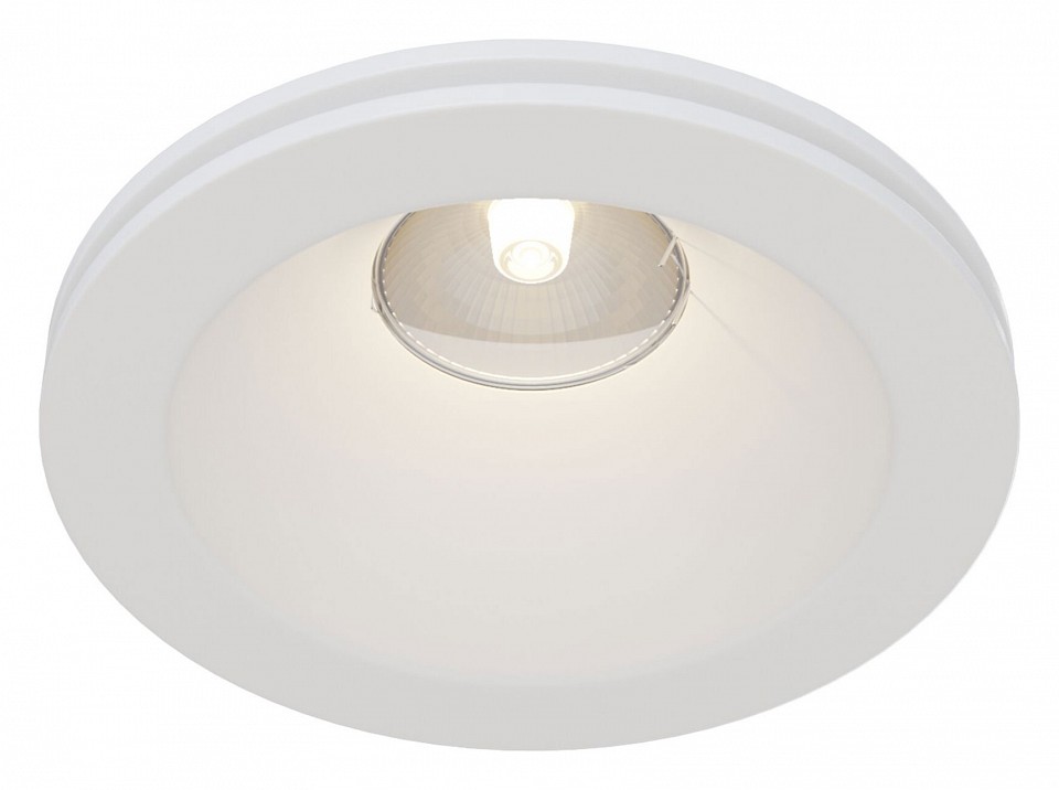 Встраиваемый светильник maytoni gyps modern dl002-1-01-w