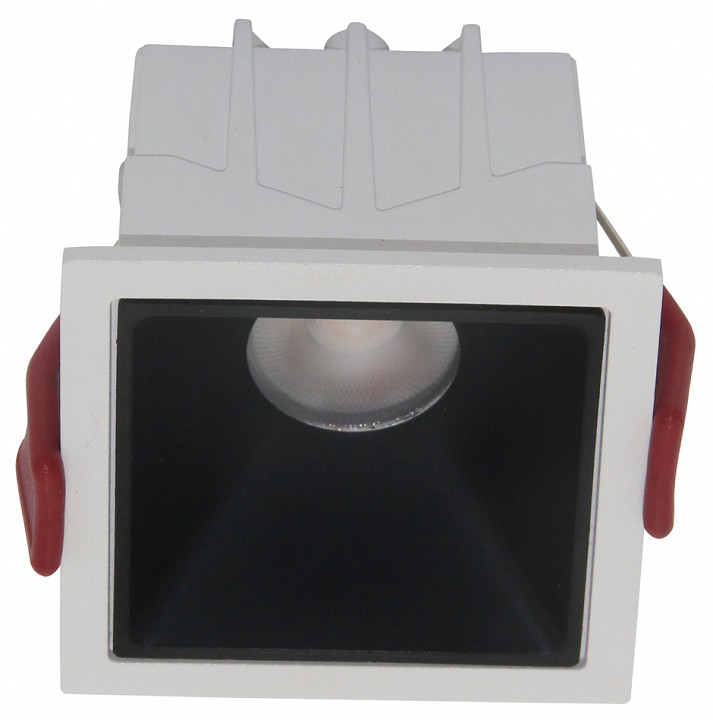 Встраиваемый светильник maytoni alfa dl043-01-10w3k-d-sq-wb