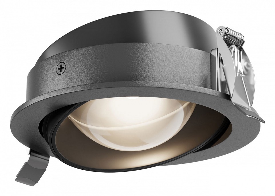 Встраиваемый светильник maytoni lens dl105-12w4k-b
