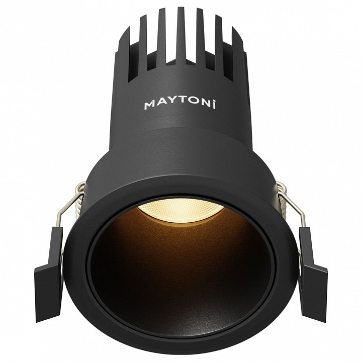Встраиваемый светильник maytoni dip dl116-10w-2.7k-b