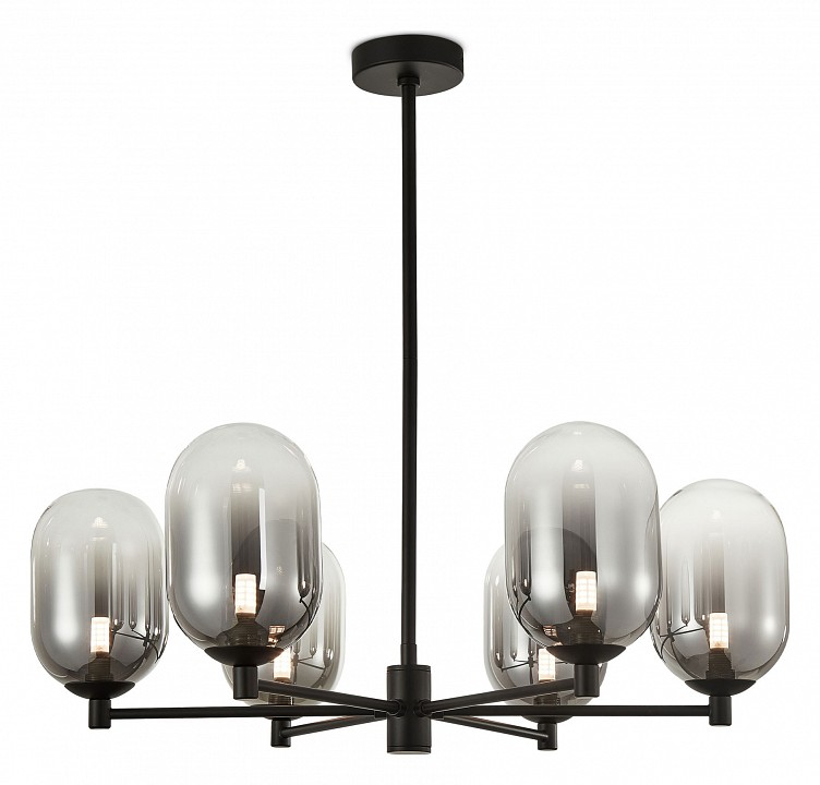 Люстра на штанге freya tesse fr1011pl-06b