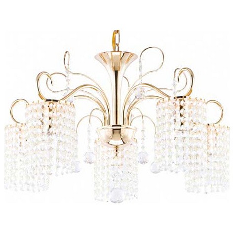 Подвесная люстра freya leona fr1127-pl-05-g