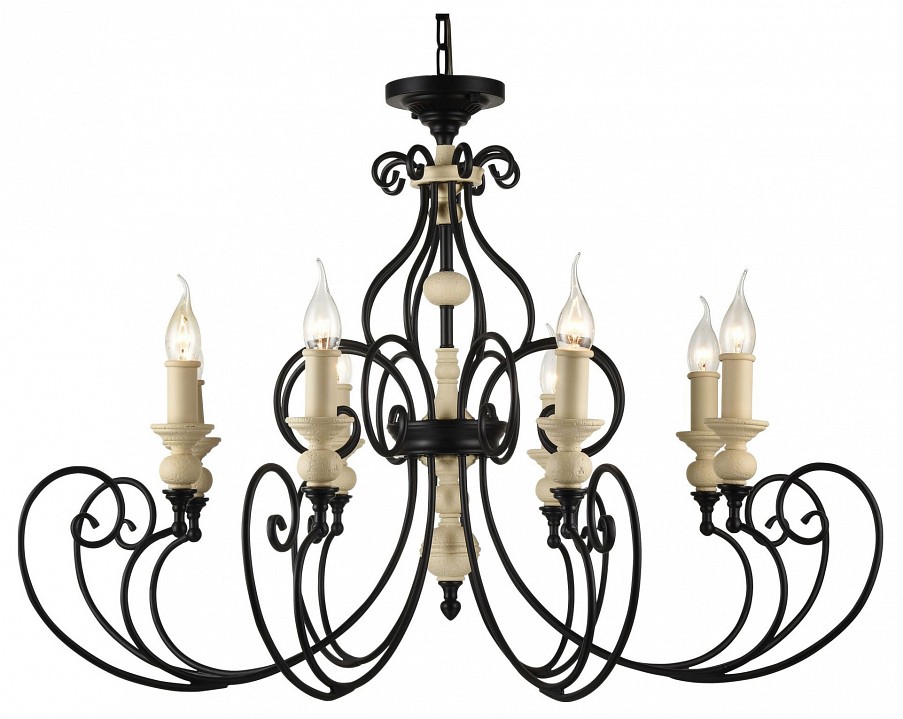 Подвесная люстра maytoni karina h631-pl-08-b
