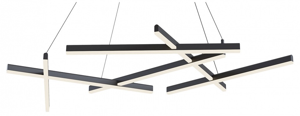 Подвесная люстра maytoni line mod016pl-l80bk