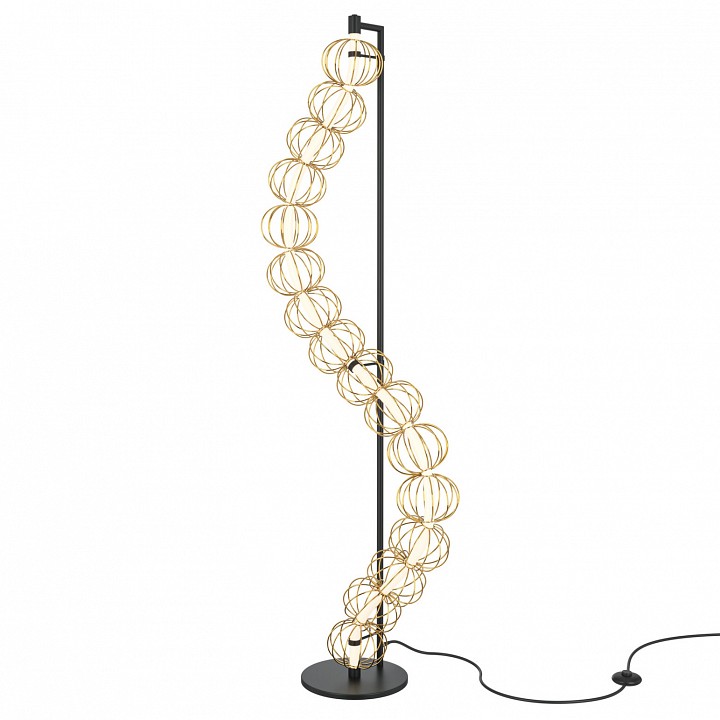 Торшер maytoni golden cage mod216fl-l38g3k