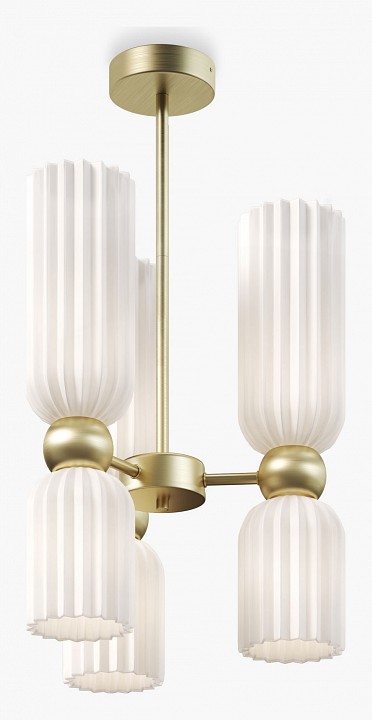 Люстра на штанге maytoni antic mod302pl-06w