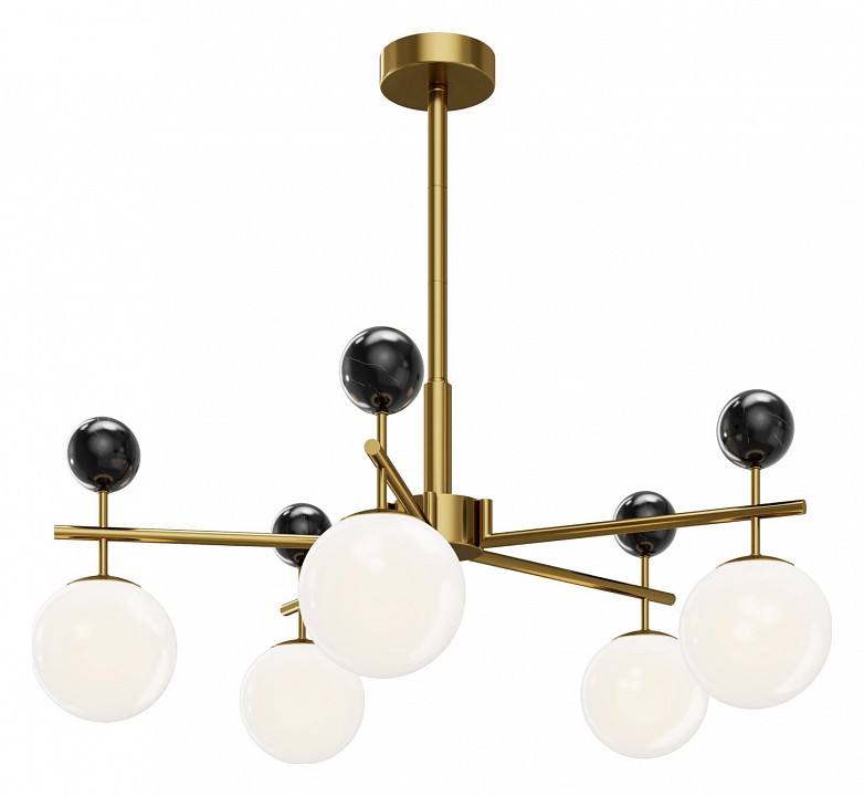 Люстра на штанге maytoni museo mod436pl-05bs