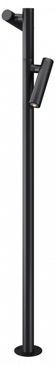 Наземный высокий светильник maytoni torq o494fl-l20b3k