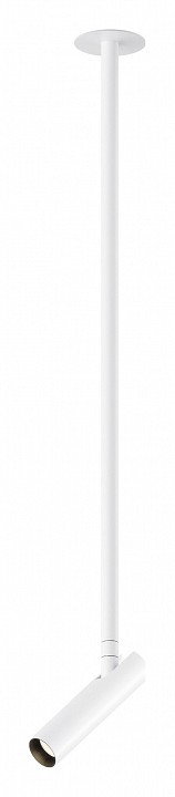 Встраиваемый светильник на штанге maytoni focus t p141rs-l125-6w3k-w