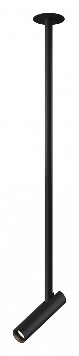 Встраиваемый светильник на штанге maytoni focus t p141rs-l125-6w4k-b
