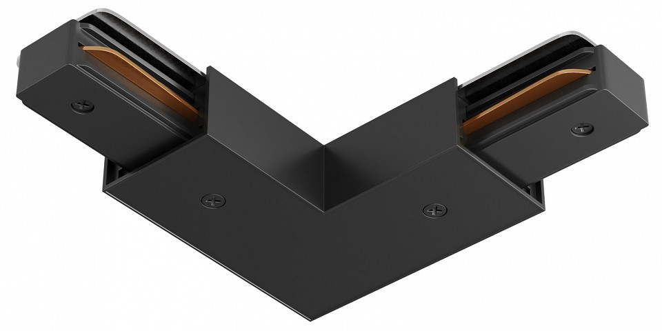 Соединитель угловой l-образный для треков maytoni accessories for tracks unity tra001clb-11b