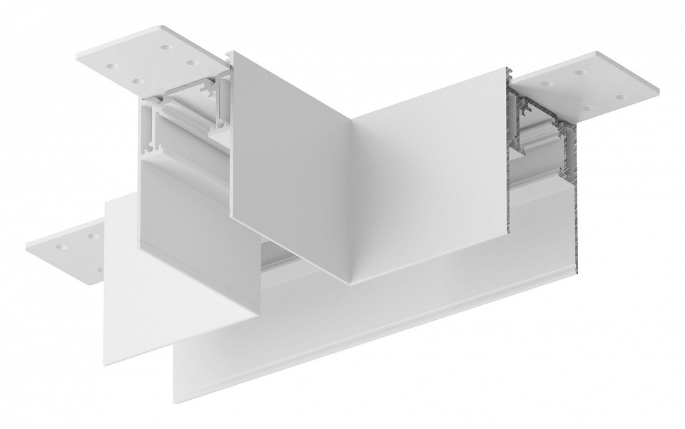 Соединитель t-образный для треков накладных maytoni accessories for tracks gravity tra010ct-41w