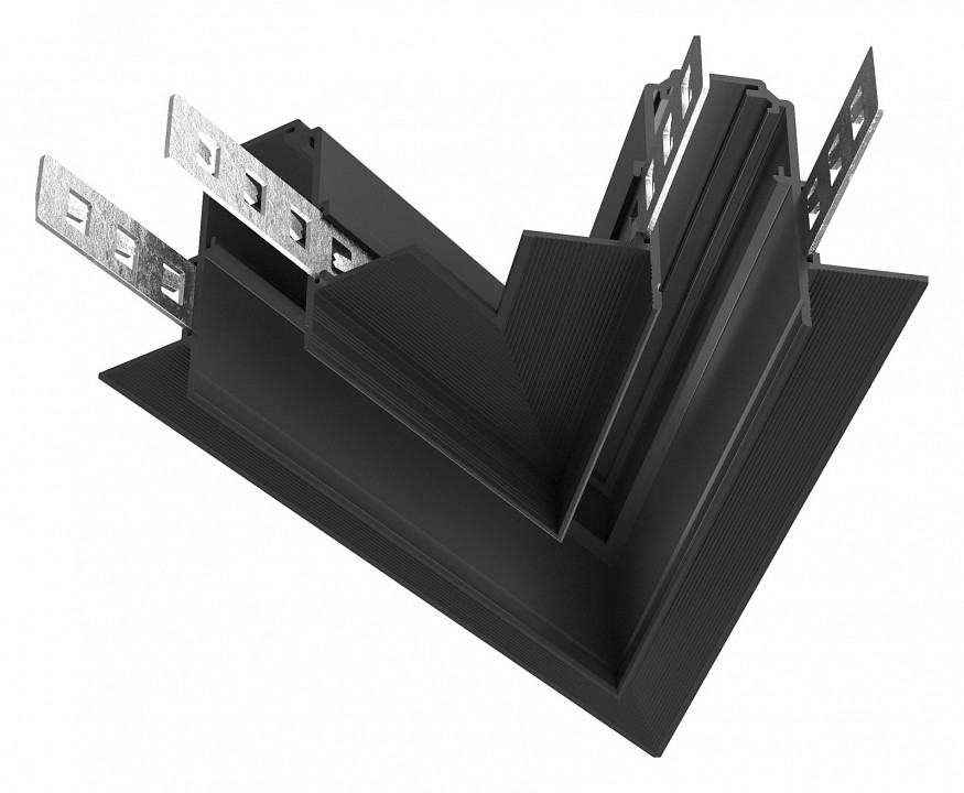 Соединитель угловой l-образный для треков встраиваемых maytoni accessories for tracks exility tra034cls-42.12b
