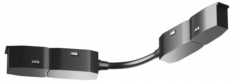 Соединитель гибкий для треков maytoni accessories for tracks exility tra034cs-b