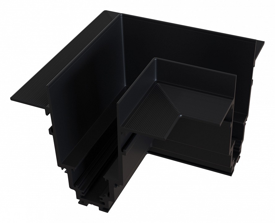 Соединитель угловой l-образный для треков встраиваемых maytoni accessories for tracks gravity trx010cl-22b