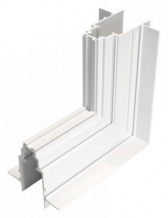 Соединитель угловой l-образный для треков встраиваемых maytoni accessories for tracks gravity trx010ocl-22w