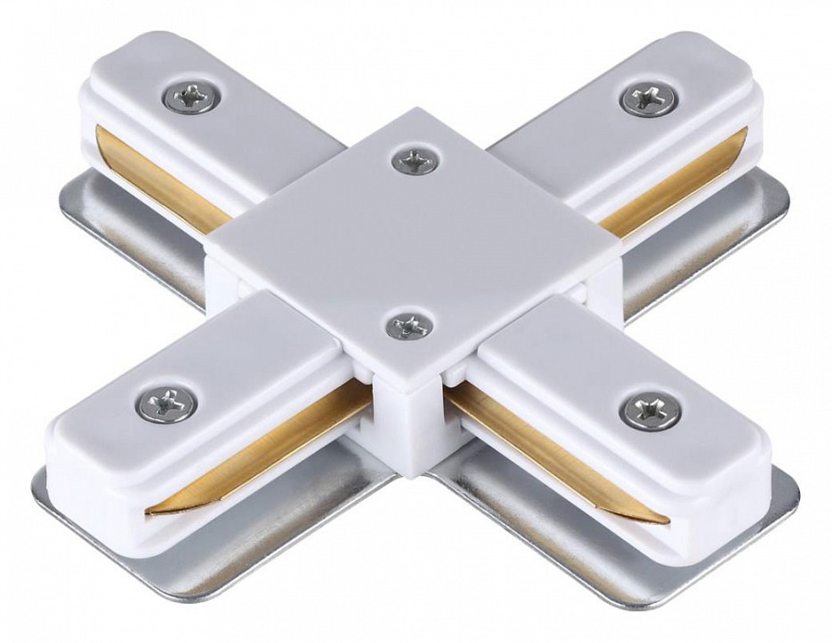 Соединитель x-образный для треков novotech 135145