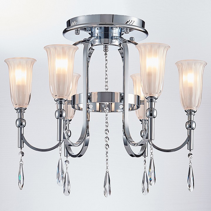 Люстра на штанге newport 4800 4806/pl chrome