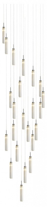 Подвесная люстра newport 4520 4528+14/s chrome