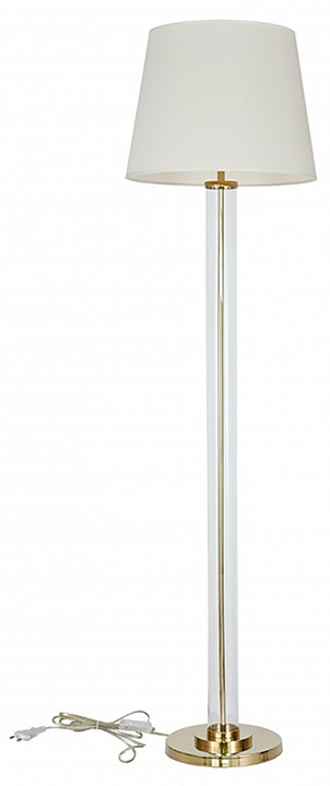 Торшер newport 3690 3691/fl gold без абажура