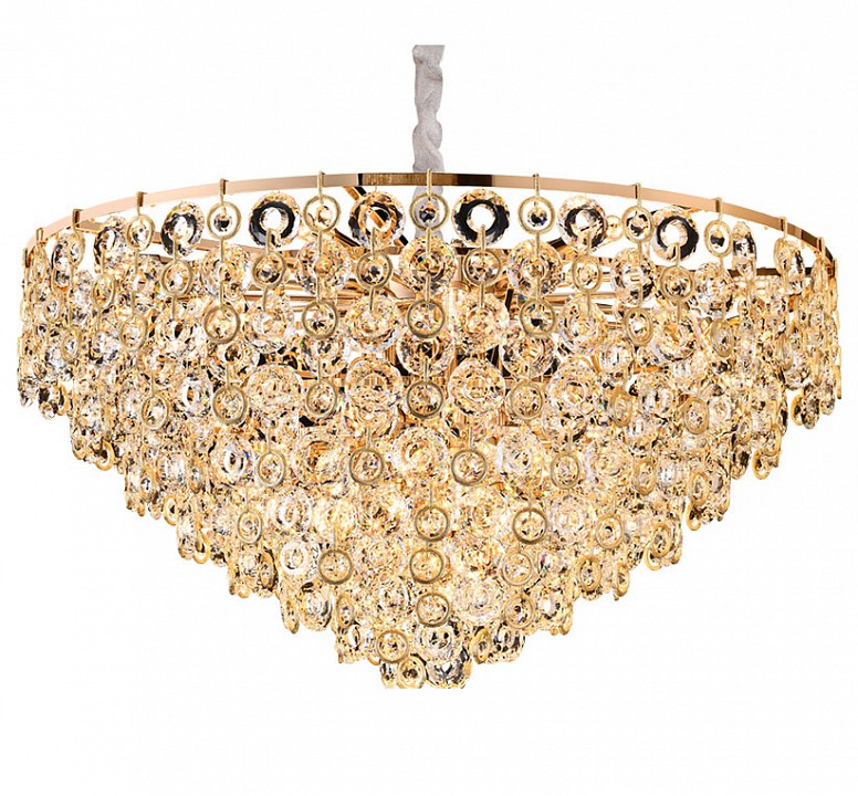 Подвесная люстра newport 5260 5265+16/c gold